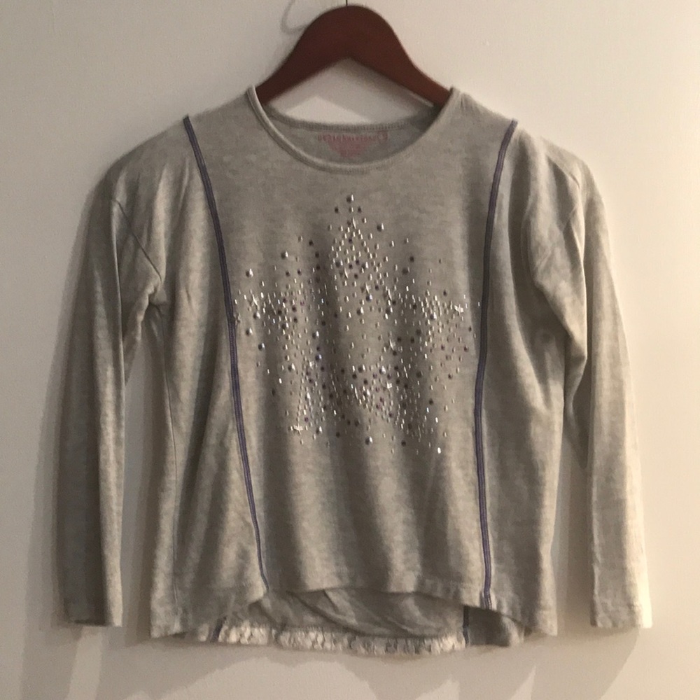 Girls Design history l/s shirt size small